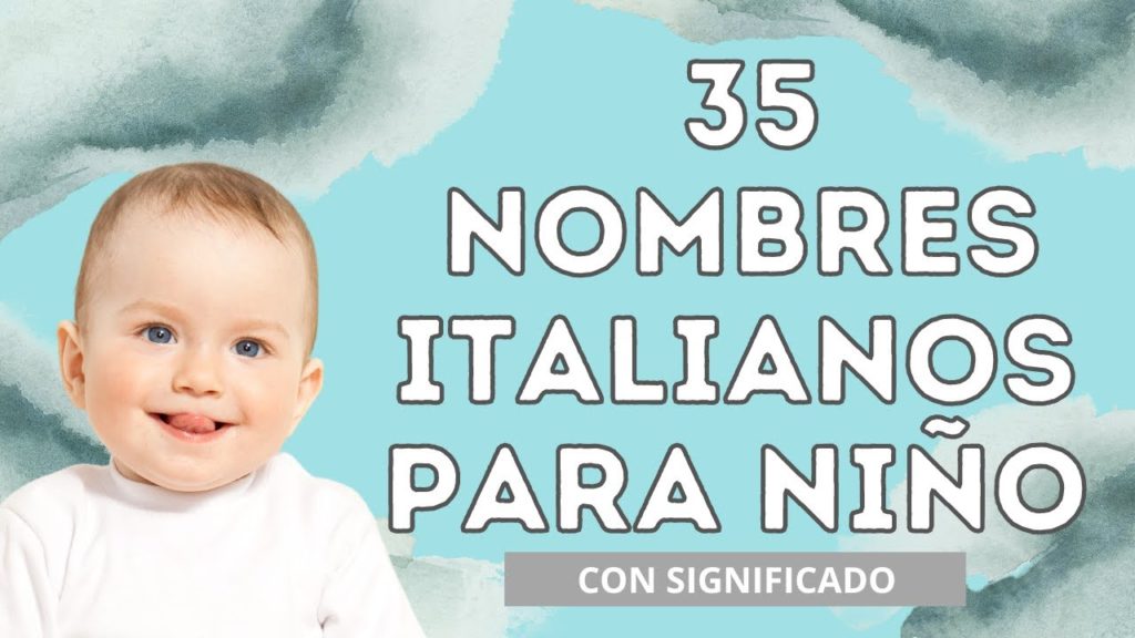 nombres italianos